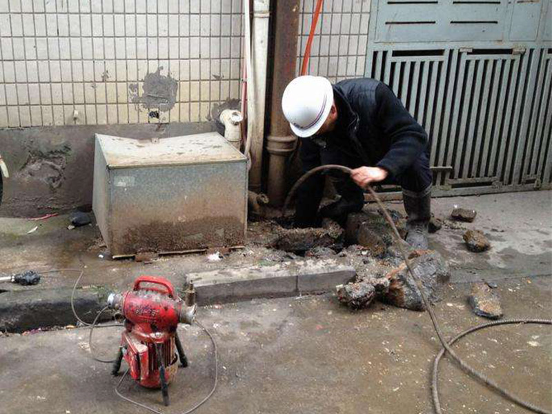 内丘疏通下水道-洗菜池疏通